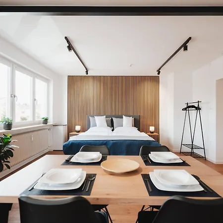 Neu I Stilvoll I Boxspring I Smart Tv I Zentral Appartement Augsburg